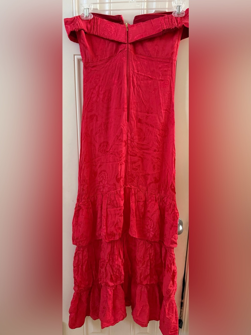Especia Agnes Tiered Maxi Dress | Size Medium | Elegant Occasion Dress - Picture 4 of 5